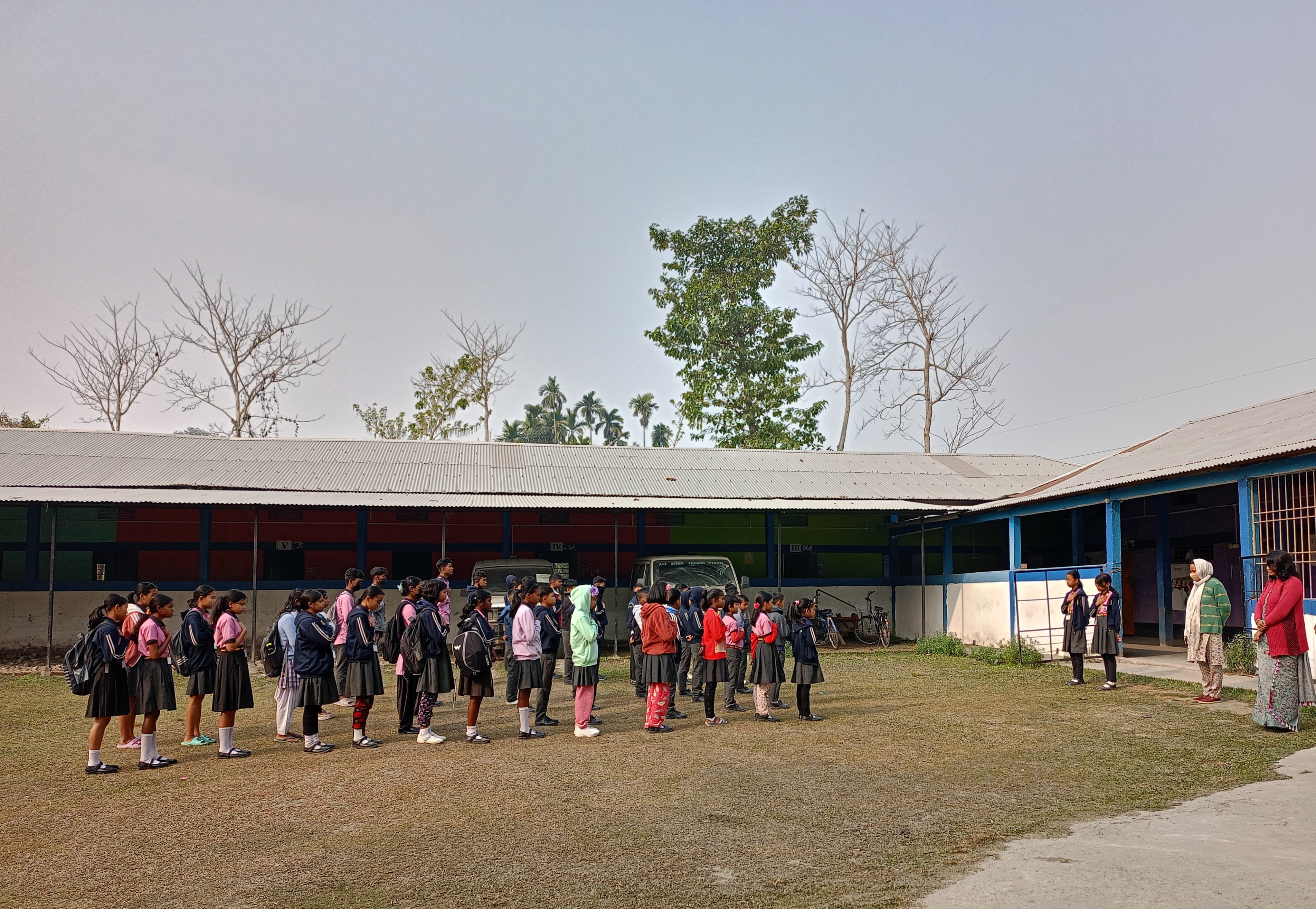 Students in classroom